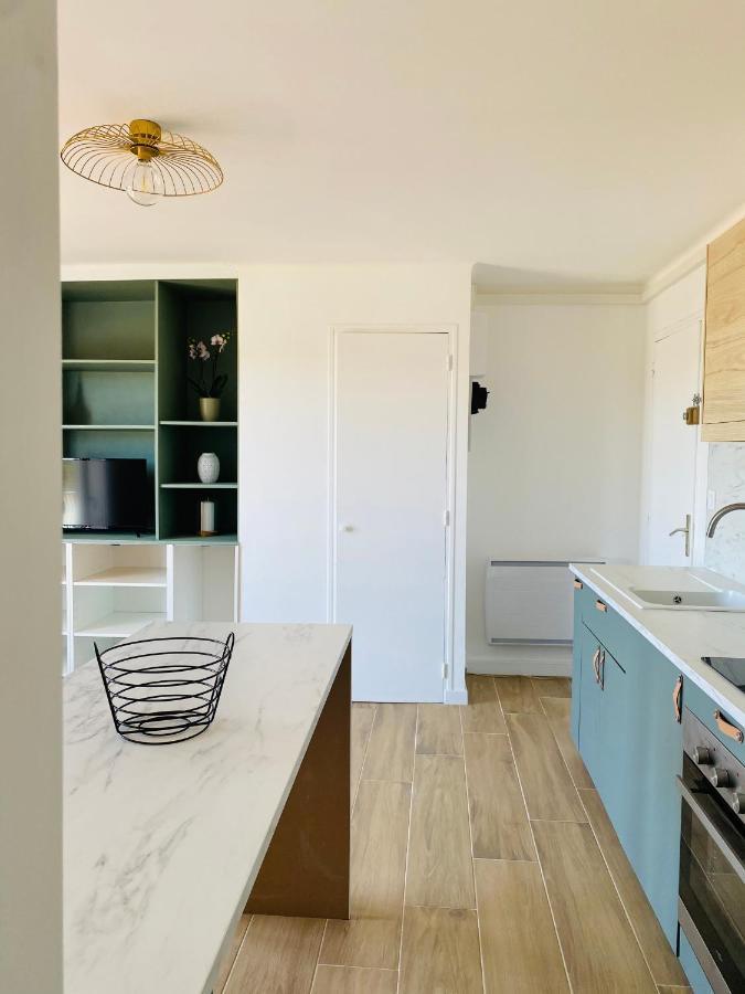 Appartement "Le Fabregas" 4 Pers Vue Mer ลาแซน-ซูร์-แมร์ ภายนอก รูปภาพ