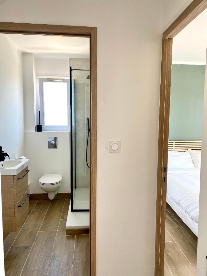 Appartement "Le Fabregas" 4 Pers Vue Mer ลาแซน-ซูร์-แมร์ ภายนอก รูปภาพ